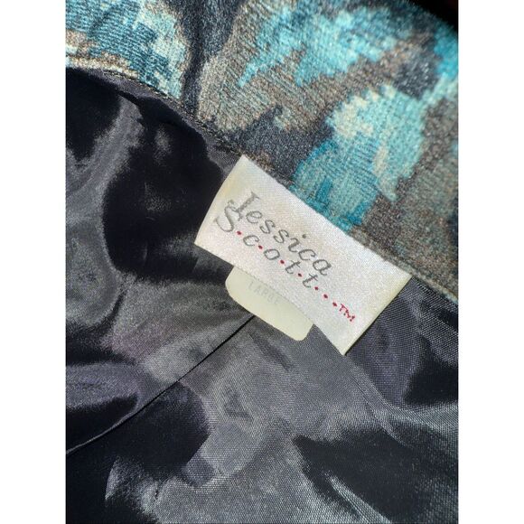 Vintage Jessica Scott Floral Tapestry Blazer + Skirt Suit – Large - Picture 11 of 12